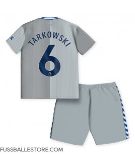 Günstige Everton James Tarkowski #6 3rd trikot Kinder 2023-24 Kurzarm (+ Kurze Hosen)